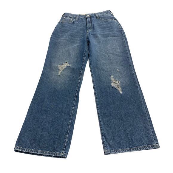 Pilcro High Rise Straight Leg Jeans Size 29 - Picture 1 of 10